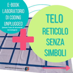 IL TELO RETICOLO SENZA SIMBOLI + EBOOK LABORATORIO DI CODING UNPLUGGED