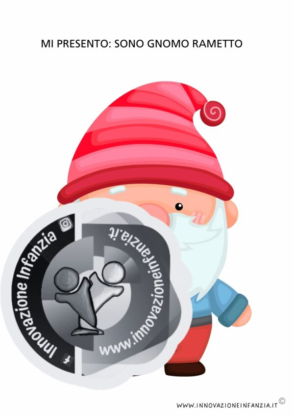 1° uda L'ACCOGLIENZA: UNO GNOMO IN GIARDINO