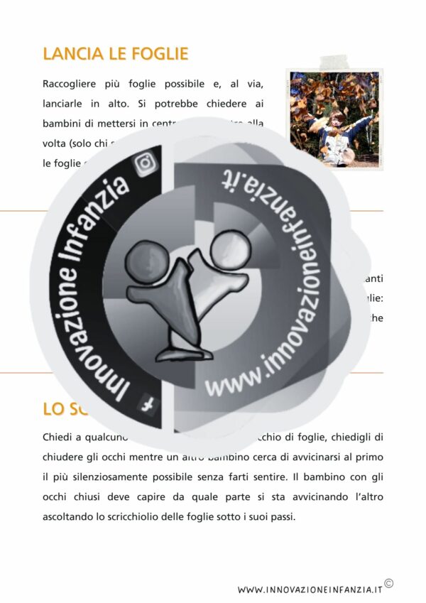 3° uda LE FOGLIE: UNO GNOMO IN GIARDINO