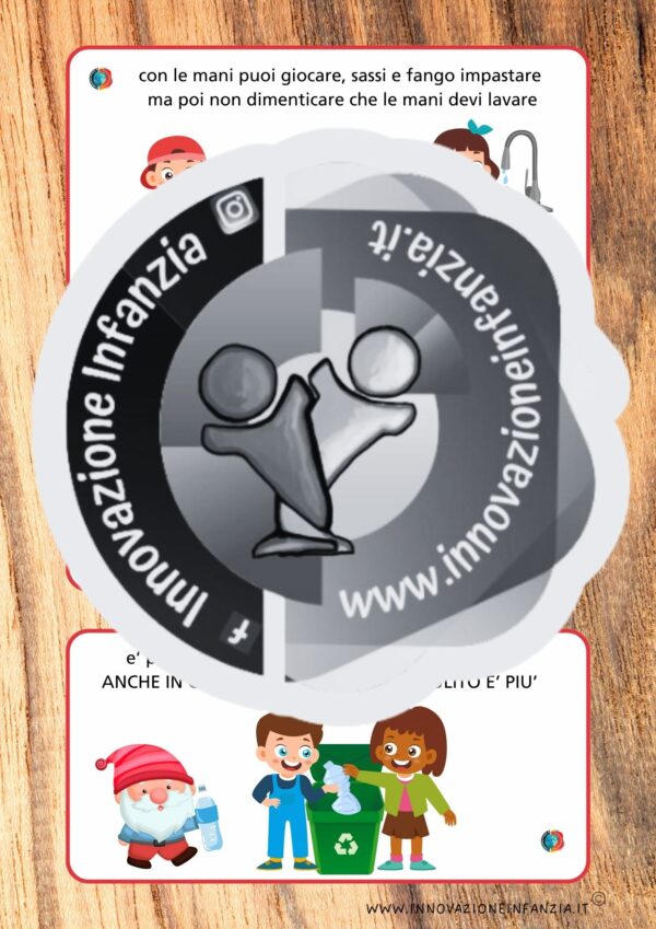 1° uda L'ACCOGLIENZA: UNO GNOMO IN GIARDINO